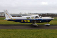 G-PECK @ EGBW - 1970 Piper PIPER PA-32-300, c/n: 32-7140008 visitor to Wellesbourne - by Terry Fletcher