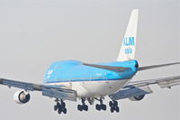 PH-BFM @ KORD - KLM Boeing 747-406BC, KLM47 arriving from EHAM (Amsterdam Schiphol) RWY 28 approach KORD. - by Mark Kalfas