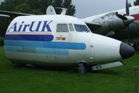 G-BDVS - Nose section, Preserved at Flixton, UK - by N-A-S