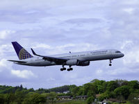 N21108 @ EGPH - Continental 55 on finals for runway 06 - by Mike stanners