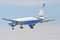 N514UA @ KORD - United Airlines Boeing 757-222, UAL958 arriving RWY 28 KORD, from KSEA. - by Mark Kalfas