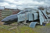 63-7414 @ EGBE - 1963 McDonnell F-4C Phantom II, c/n: 329 dismantled for spares at Midland Air Museum - by Terry Fletcher