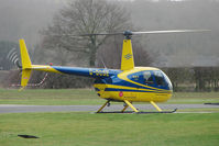 G-DCSE @ EGBE - 1999 Robinson Helicopter Co Inc ROBINSON R44, c/n: 0659 at Wellesbourne