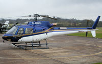 G-IHDC @ EGKR - Parked outside London Helicopters - by N-A-S