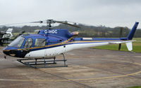 G-IHDC @ EGKR - Parked outside London Helicopters