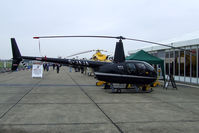 G-JAJA @ EGSU - Static at Helitech - by N-A-S