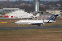 A6-FBQ @ EGLF - Global 5000 A6-FBQ after arrival at Farnborough - by Hertsman