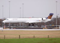 D-ACNC @ EGCC - Eurowings CRJ-900. - by Shaun Connor