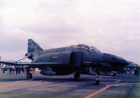 74-1638 @ MHZ - F-4E Phantom of 81st Tactical Fighter Squadron/52nd Tactical Fighter Wing on display at the 1986 RAF Mildenhall Air Fete. - by Peter Nicholson