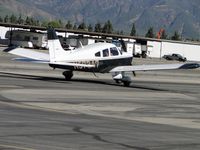N57347 @ CCB - Taxxing from Foothill Sales & Service area for take off - by Helicopterfriend