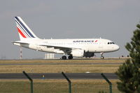 F-GUGH @ LFPG - with new Air France color - by juju777