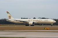 A6-ETC @ EGCC - Etihad Airways - by Chris Hall