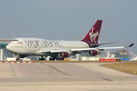 G-VAST @ EGCC - in the latest Virgin Atlantic colour scheme - by Chris Hall