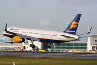 TF-FIU @ EGCC - Icelandair - by Chris Hall
