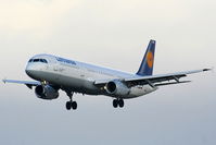 D-AIRM @ EGCC - Lufthansa - by Chris Hall