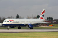 G-EUXG @ EGCC - British Airways - by Chris Hall