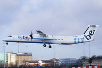 G-JEDJ @ EGCC - flybe - by Chris Hall