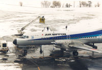 JA8744 @ RJCO - Air Nippon , de-icing at Okadama Airport , Sapporo , Hokkaido - by Henk Geerlings