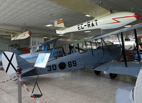 EE1-89 @ LECU - The starboard side sports this aircraft's Spanish Air Force registration; the port side is painted in a green scheme. - by Daniel L. Berek