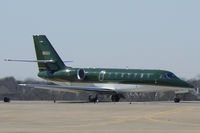 N6GU @ GKY - Actor Harrison Ford arrives at Arlington Municipal for Super Bowl XLV.