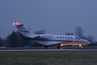 F-HEOL @ EGSH - About to take off at dusk. - by Graham Reeve