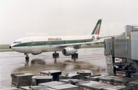 I-BUSG @ LFPG - Alitalia , A300 Canaletto - by Henk Geerlings