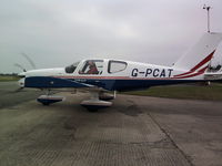G-PCAT - First flight after having a new prop fitted - by Linda Johnson (Wife of owner)