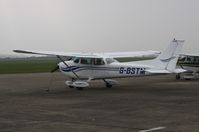 G-BSTM @ EGSU - Cessna 172L - by Mark Pasqualino