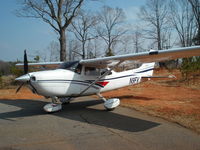 N9FV @ 19A - Cessna 182 N9FV @ Georgia Forestry Hanger - 19A - by Kyle Kitchens