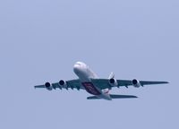 A6-EDN @ KJFK - Flying over Mineola, NY, going to a landing at JFK - by gbmax