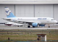 F-HBAL @ LFBO - Taxiing holding point rwy 32R for departure... - by Shunn311