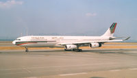 A4O-LF @ HKG - Gulf Air - by Henk Geerlings