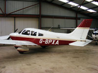 G-BPXA @ EGNF - Cherokee Flying Group - by Chris Hall