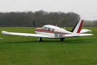 SE-IIV @ EGNF - 1971 Piper Pa-24-260 parked at Netherthorpe