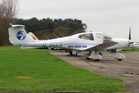 G-OCCG @ EGTR - 2006 Diamond Aircraft Industries Gmbh DA40D, c/n: D4.230 at Elstree - by Terry Fletcher