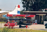 PH-DRI @ EHLE - Fokker DR-1 , Aviodrome Aviation Museum - by Henk Geerlings