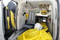 OE-XVB @ LOIL - the interior of the passenger compartment of a ÖAMTC rescue helicopter - by Joop de Groot