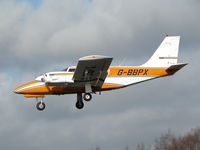 G-BBPX @ EGLK - Resient Seneca on finals for rwy 25. - by BIKE PILOT