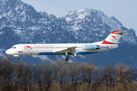 OE-LVE @ LOWS - Austrian Arrows (Tyrolian Airways) Fokker 100 (F-28-0100) landing in LOWS/SZG - by Janos Palvoelgyi