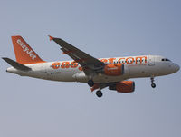 G-EZEA @ EBBR - Low cost British visitor on short final rwy 02 by a sunny but cold day with NE winds. You don't see it but of course the plane has FOUR emergency exits and not two. Special to EasyJet. - by Philippe Bleus