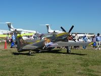 VH-WIK @ YMAV - This interestingly painted amateur built Mustang lookalike appeared at the Avalon Air Show 2011