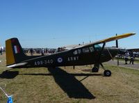 VH-TVA @ YMAV - Painted as Australian Army A98-340, this aircraft was on static display at Avalon Air Show 2011