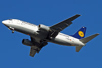 D-ABXR @ EGLL - Boeing 737-330 [23875] (Lufthansa) Home~G 03/02/2011. - by Ray Barber
