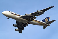 9V-SFP @ EGLL - Boeing 747-412F [32902] (Singapore Airlines Cargo) Home~G 24/02/2011. - by Ray Barber