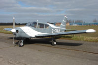 G-COLH @ EGNU - Smart looking 1967 Piper PIPER PA-28-140, c/n: 28-23143 at Full Sutton - by Terry Fletcher