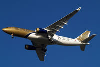 A9C-KD @ EGLL - Airbus A330-243 [287] (Gulf Air) Home~G 21/01/2011. With 2011 Grand Prix titles. - by Ray Barber