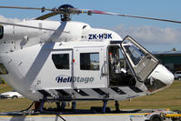 ZK-HJK @ NZGI - up from DUD to assist with the earthquake rescues - by Bill Mallinson