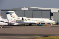 M-VRNY @ EGGW - Gulfstream Aerospace GV-SP (G550), c/n: 5225 parked at Luton - by Terry Fletcher