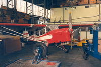 G-AMRF @ EMA - Aiglet Trainer in BM hangar - by Henk Geerlings