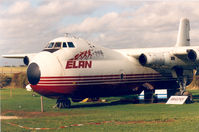 G-BEOZ @ EMA - East Midlands Airport Aeropark - 1989 - by Henk Geerlings